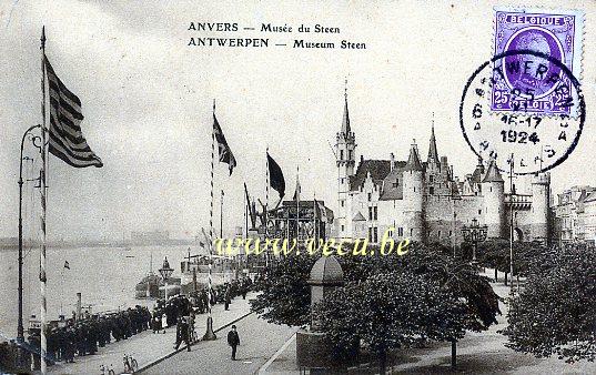postkaart van Antwerpen Museum Steen