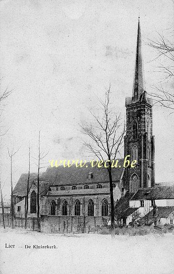 ancienne carte postale de Lierre De Kluizekerk