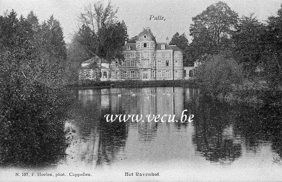 ancienne carte postale de Putte Het Ravenhof