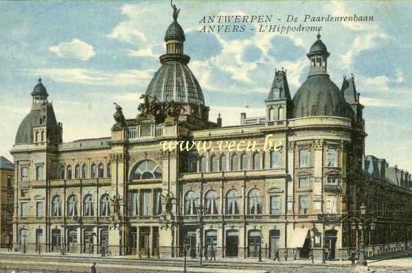 postkaart van Antwerpen De Paardenrenbaan