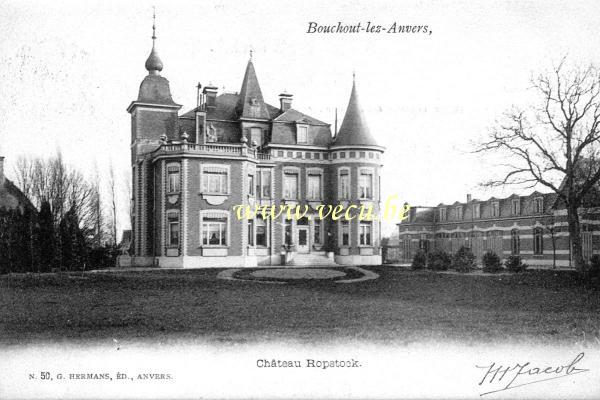 postkaart van Boechout Château Ropstock