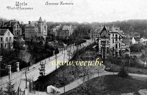 ancienne carte postale de Uccle Vert-Chasseur Avenue Hamoir