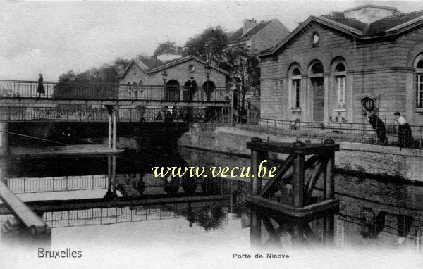 postkaart van Molenbeek Ninoofsepoort
