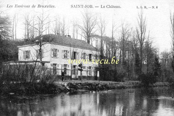 ancienne carte postale de Uccle Saint Job - Le Château