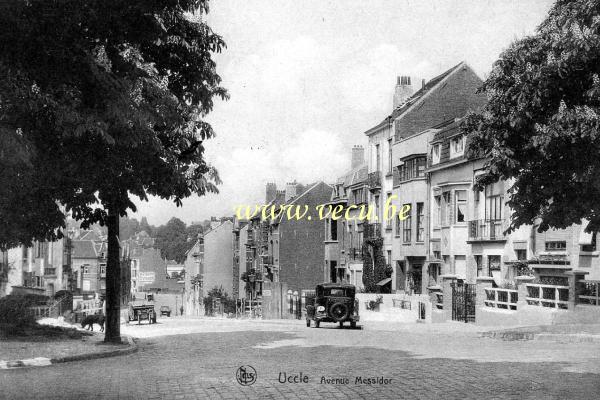 ancienne carte postale de Uccle Avenue Messidor