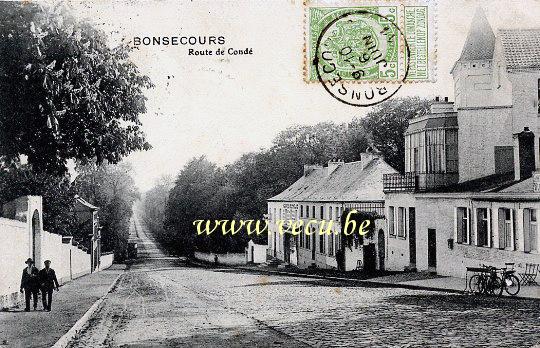 postkaart van Bonsecours Route de Condé
