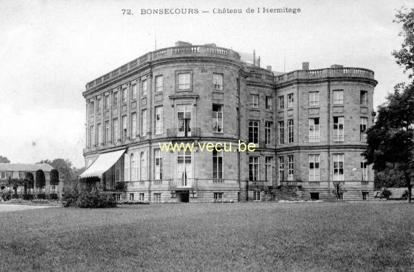 ancienne carte postale de Bonsecours Château de l'Hermitage