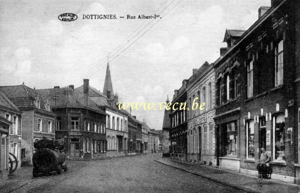postkaart van Dottignies Rue Albert Ier
