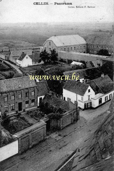 ancienne carte postale de Celles-en-Hainaut Panorama