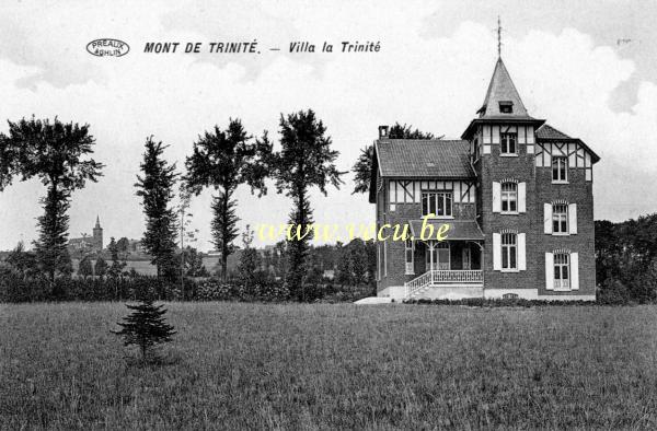 ancienne carte postale de Mont-Saint-Aubert Mont de Trinité - Villa la Trinité