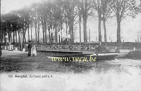 postkaart van Herstal Le Canal, pont n°4
