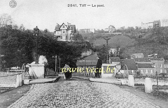 ancienne carte postale de Tilff Le Pont