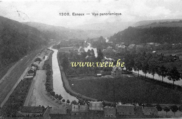 ancienne carte postale de Esneux Vue panoramique