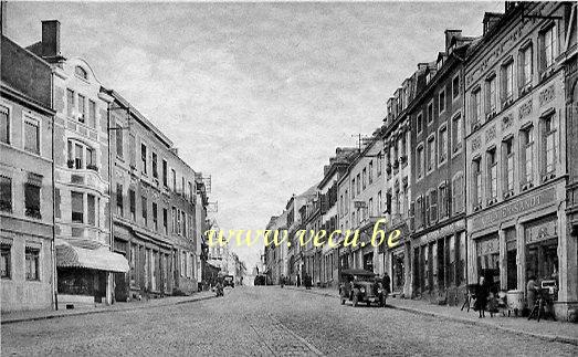 ancienne carte postale de Arlon Rue des Faubourgs