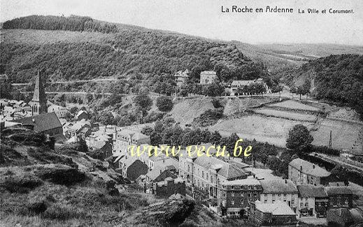 ancienne carte postale de Laroche La Ville et Corumont