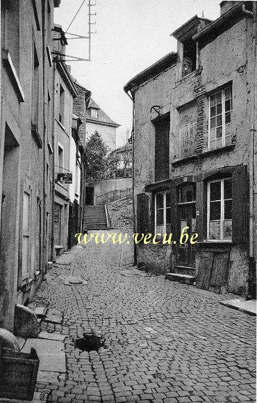 ancienne carte postale de Bouillon Un vieux coin près de la Grand'Rue