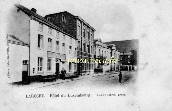postkaart van Laroche Hôtel du Luxembourg