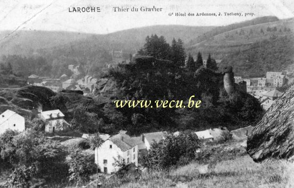 ancienne carte postale de Laroche Thier du Gravier