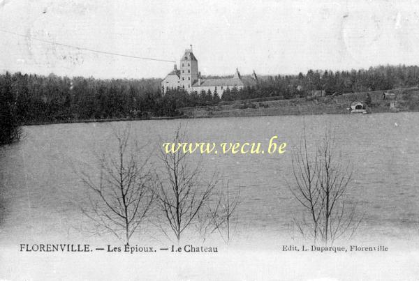 ancienne carte postale de Florenville Les Epioux - Le château