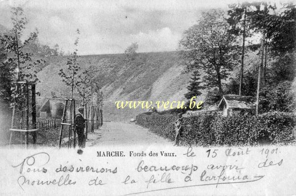 postkaart van Marche Fonds des Vaux