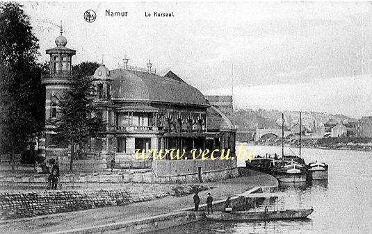 ancienne carte postale de Namur Le Kursaal