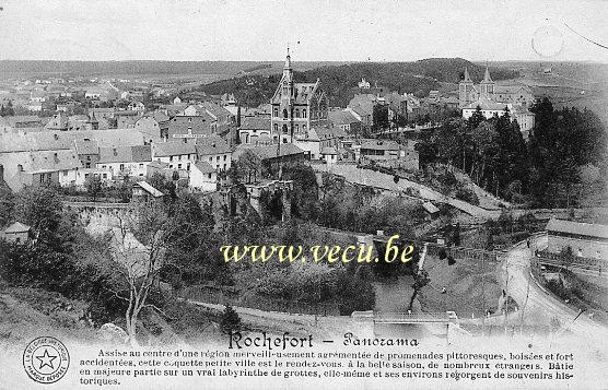 ancienne carte postale de Rochefort Panorama