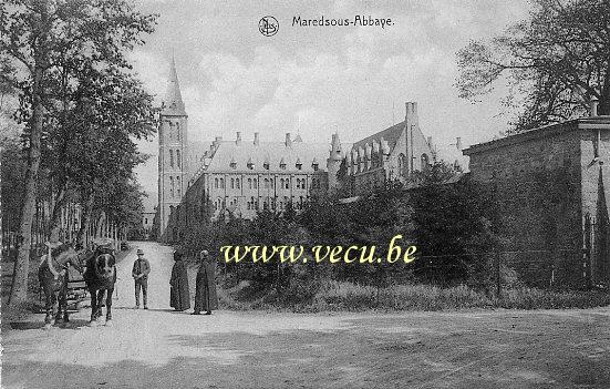 ancienne carte postale de Maredsous Abbaye