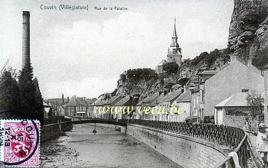 postkaart van Couvin Rue de la Falaize