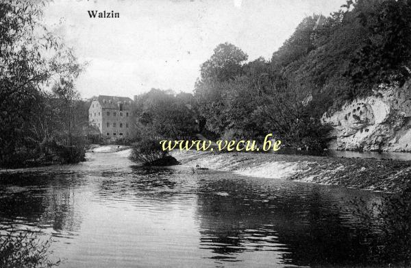 ancienne carte postale de Walzin Moulin de Walzin