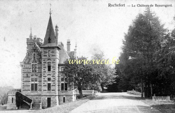 ancienne carte postale de Rochefort Le Château de Beauregard