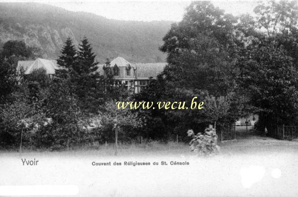 postkaart van Yvoir Couvent des religieuses du St. Cénacle