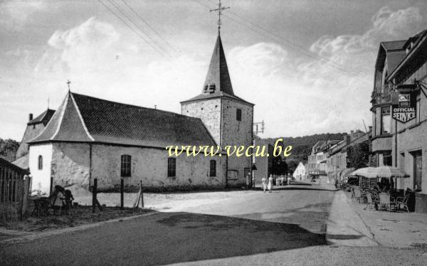 ancienne carte postale de Vresse-sur-Semois L'église