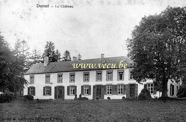 ancienne carte postale de Durnal Le Château