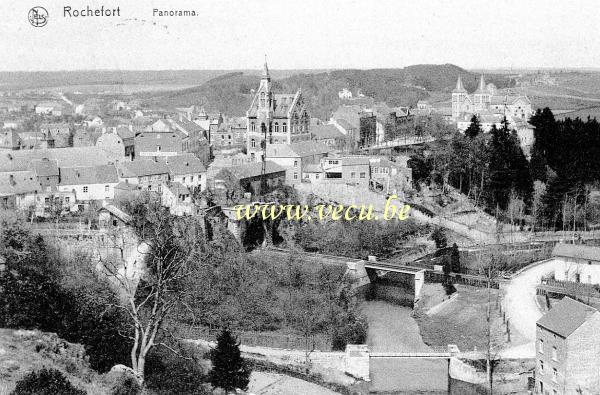 ancienne carte postale de Rochefort Panorama