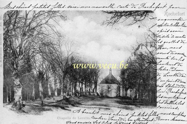 postkaart van Rochefort Chapelle de Loretto