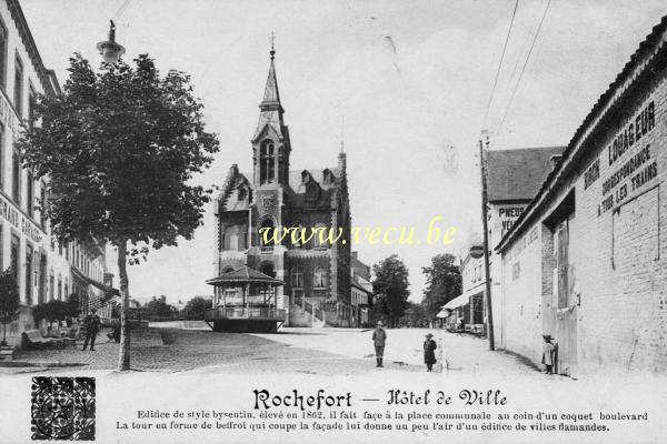 ancienne carte postale de Rochefort Hôtel de Ville