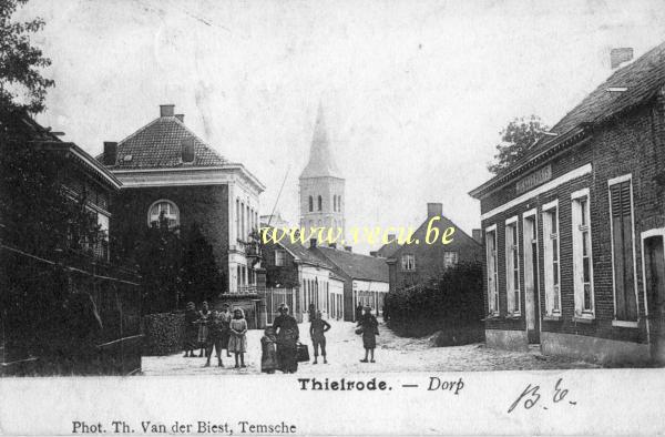 postkaart van Tielrode Dorp