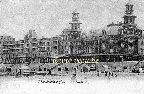 postkaart van Blankenberge Le Casino