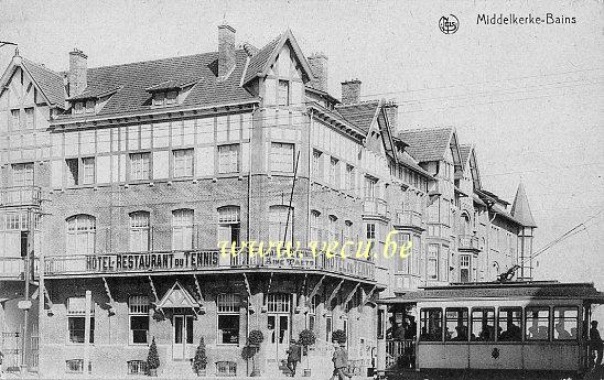 ancienne carte postale de Middelkerke Middelkerke-Bains