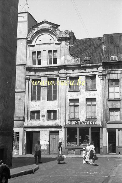 photo ancienne  de Bruxelles - rue de Dinant  Rue de Dinant