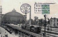 carte postale de Anvers Le Hall de la Gare centrale