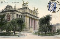 carte postale de Anvers Le Musée Royal