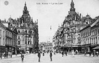 carte postale de Anvers La rue Leys