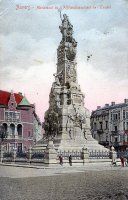 postkaart van Antwerpen Monument de L'Affranchissement de l'Escaut