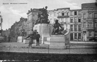 carte postale de Anvers Monument Lambermont