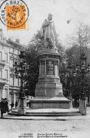 carte postale de Anvers Statue Quintin Matsijs