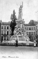 postkaart van Antwerpen Monument Loos