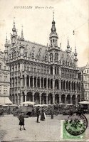 postkaart van Brussel Maison du Roi