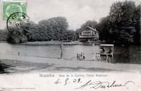 postkaart van Brussel Bois de la Cambre, Chalet Robinson