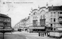 carte postale ancienne de Saint-Gilles Ma Campagne et la Chaussée de Charleroi